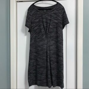 MICHEL STUDIO PENNINGTONS front twist casual shirt dress plus size 2X